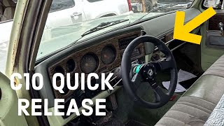 INSTALLING NRG QUICK RELEASE ON C10