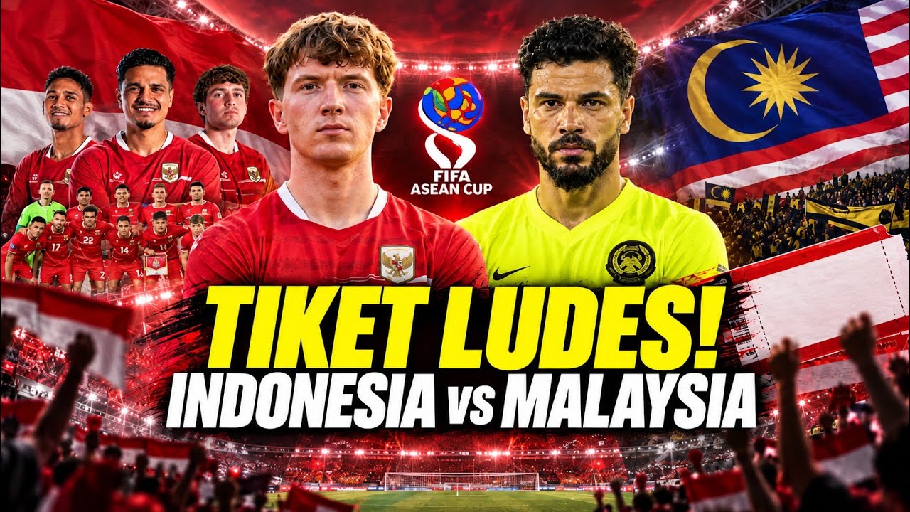 🚨 INSANE! INDONESIA VS MALAYSIA TICKETS SOLD OUT, THE STADIUM IS GOING TO HEAT UP!