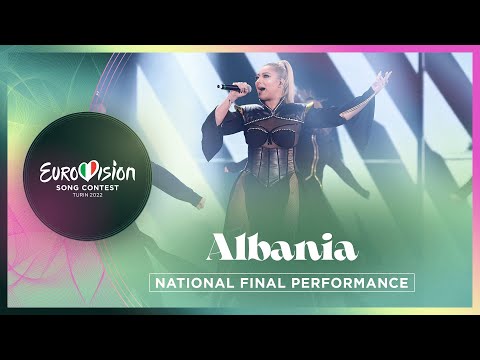 Ronela Hajati - Sekret - Albania ???????? - National Final Performance - Eurovision 2022