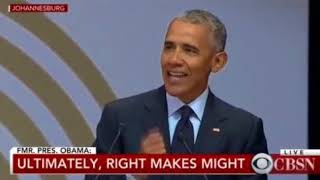 Obama just publicly challenged Trump’s “small hearted strongman politics” in powerful Mandela speech