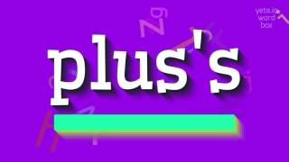 Famous How to say "plus's"! (High Quality Voices) Profile