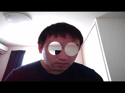 目がない　openFrameworks OpenCV