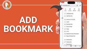 How to Add Bookmark on Duckduck Go?