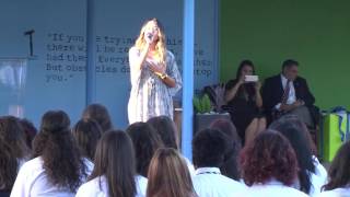 Melissa Bitanga & Mark Mejia Perform at  GPA's Class of 2017 Senior Convocation