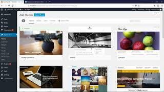 How to add themes to local Wordpress installation .zip XAMPP