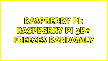 Raspberry Pi: Raspberry Pi 3B+ freezes randomly (2 Solutions!!)