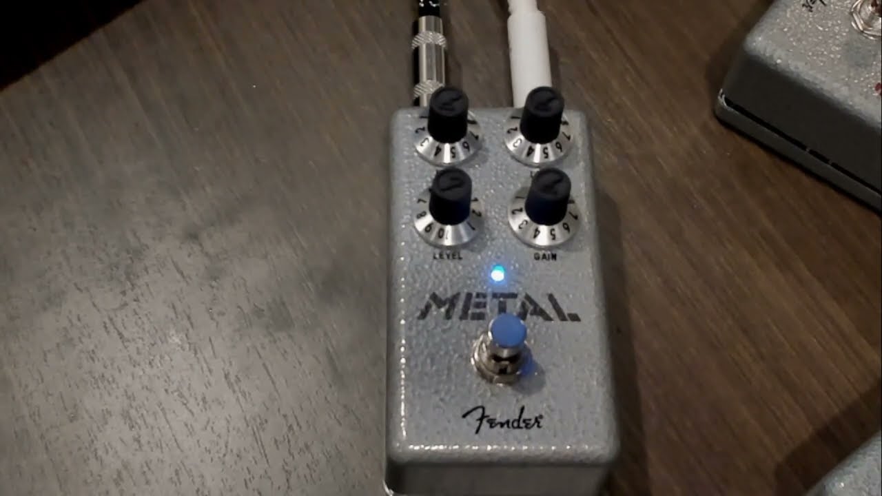 Fender Hammertone Metal Pedal Demo - No Talking