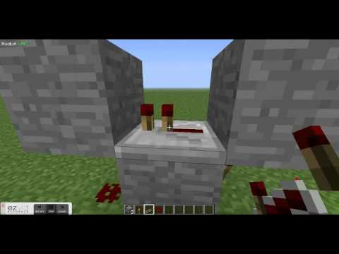 Easiest/Smallest Redstone Clock Minecraft 1.6.2