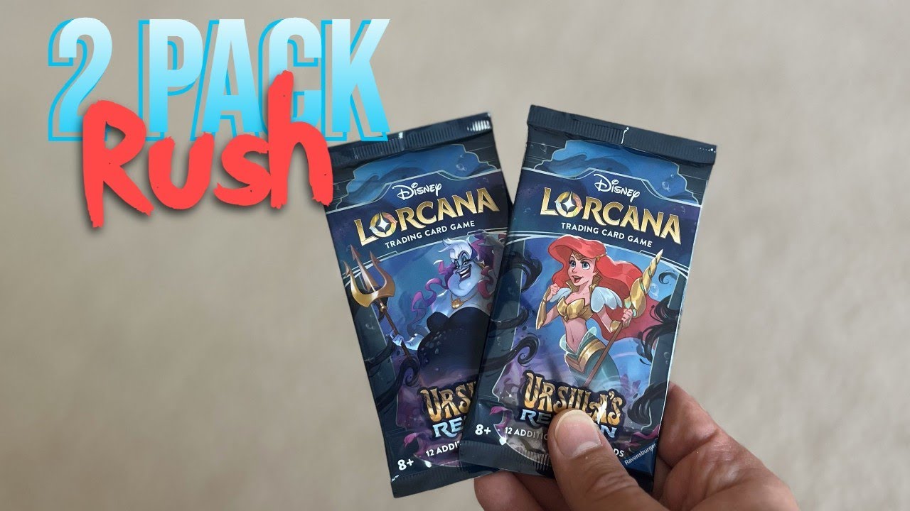 2 Pack Rush Lorcana Gameplay YouTube