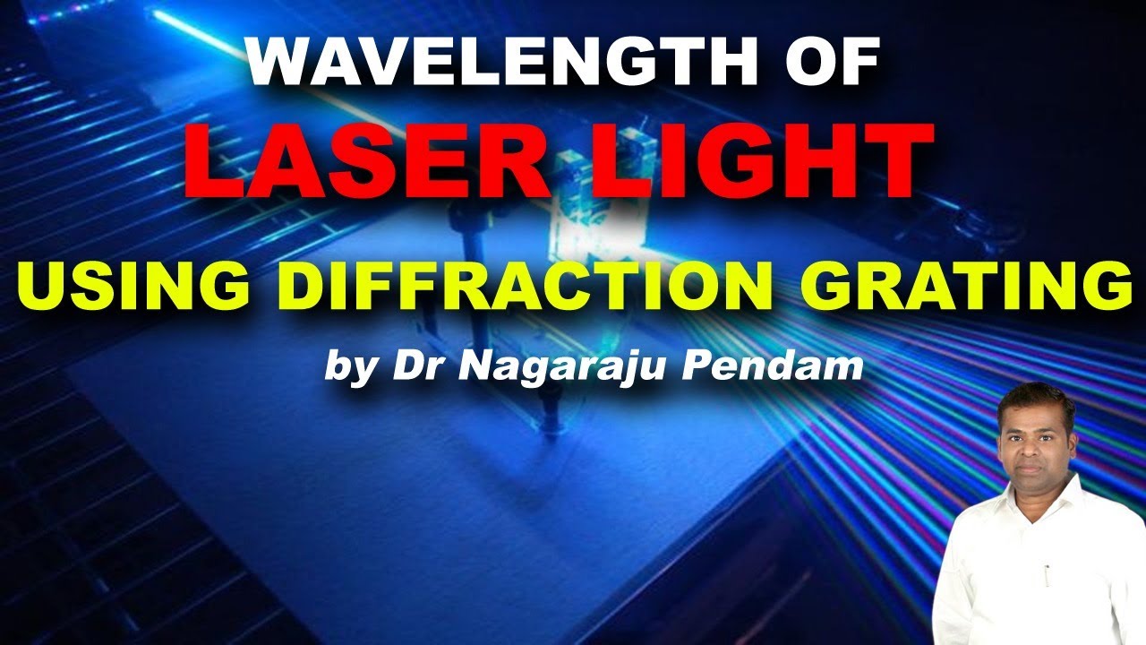 Wavelength of Laser source by diffraction grating I Lab experiment I Dr. Nagaraju Pendam