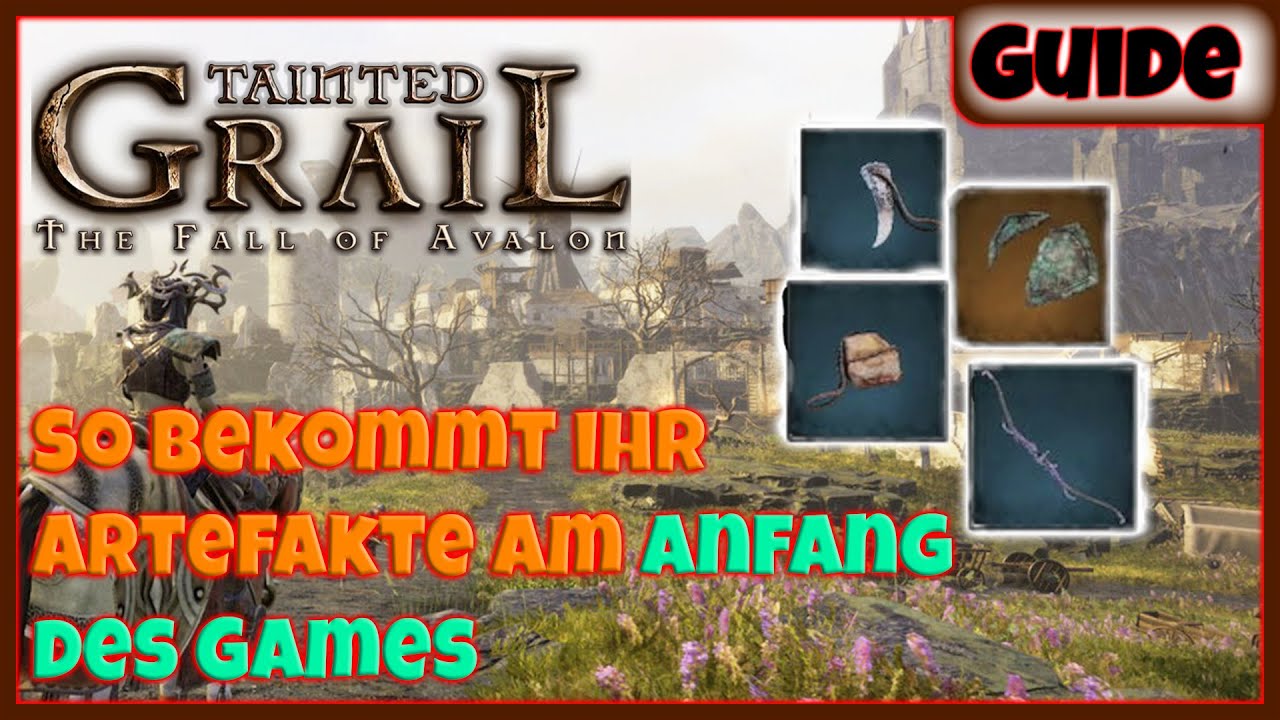 Tainted Grail 🐦‍⬛ – Diese starken Artefakte findest du früh im Spiel und Donnerten Bogen (Deutsch)