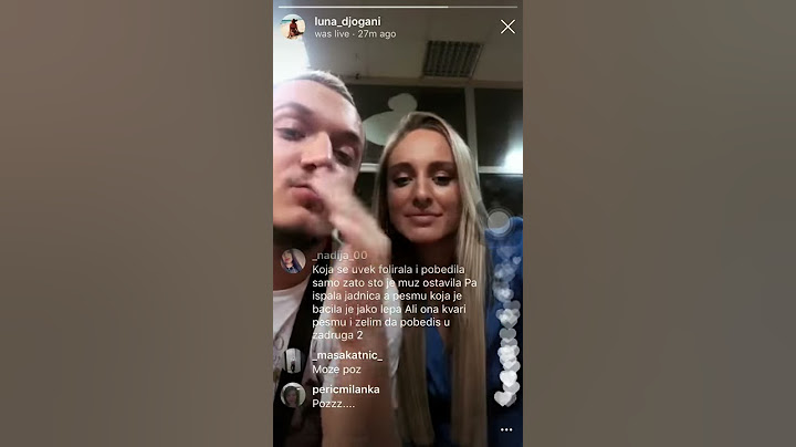 Gastoz poljubio Lunu Djogani