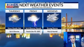 7 PM Weather Around the Clock