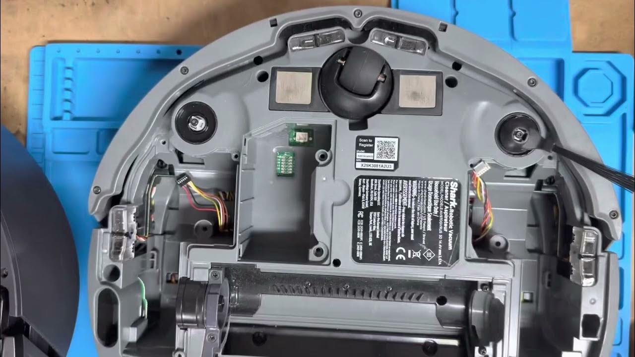 Proper Way to Remove Side Brushes From Shark Robot Vacuum Cleaner - YouTube