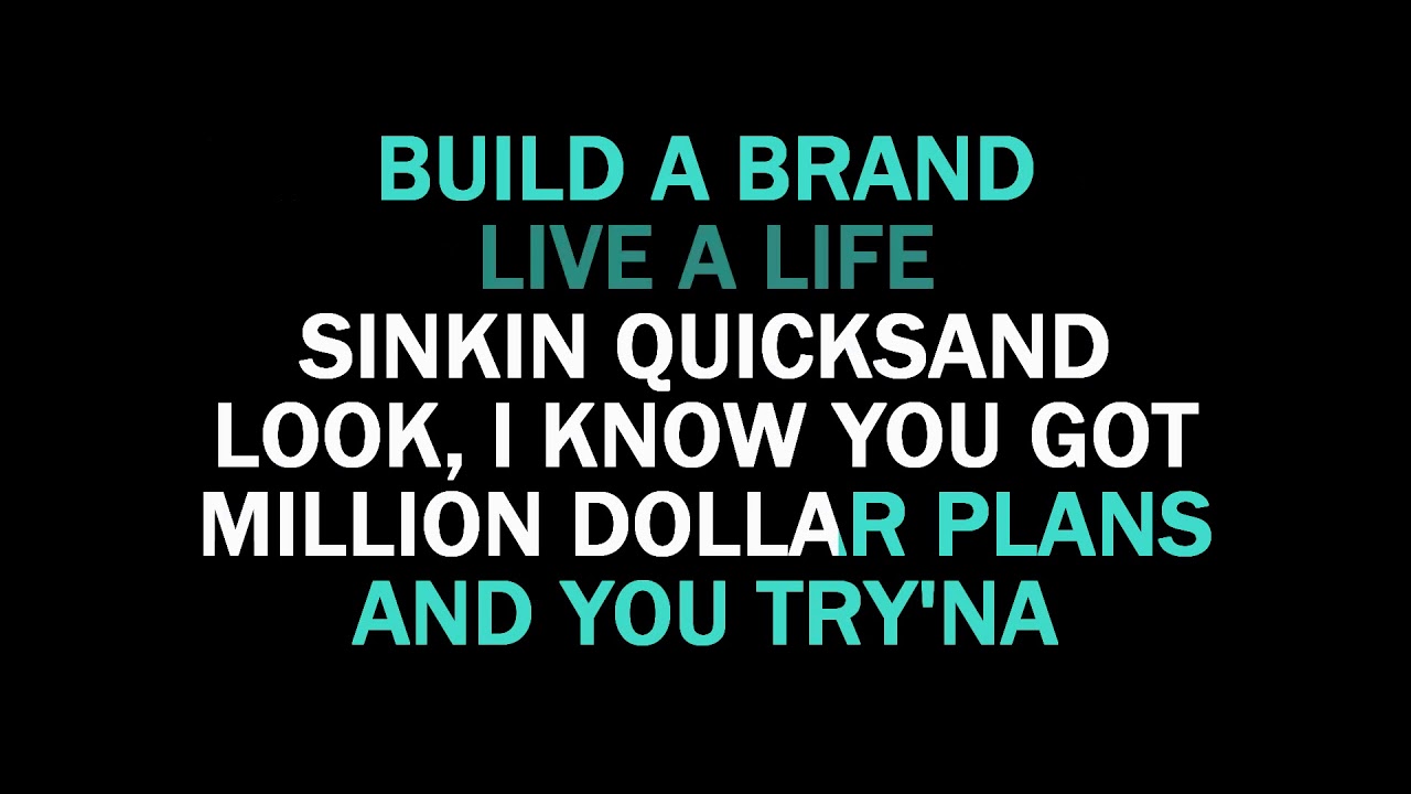 Alone Karaoke Halsey ft Steflon Don & Big Sean YouTube