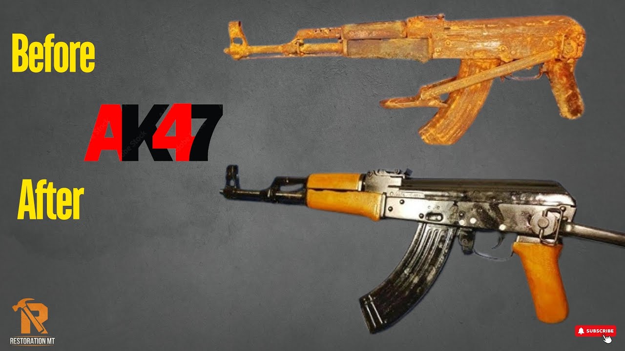 AK-47 Weapon Restoration 🔧 | Best Model Restoration 🛠️ 