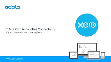 Connect to Xero Accounting from Anywhere | CData Drivers & Connectors