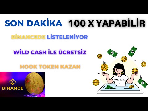 BİNANCEDE LİSTELENİYOR WİLD CASH İLE ÜCRETSİZ HOOK TOKEN KAZAN