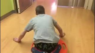 '"Kreed Rides A Scooter Inside The Building!"'