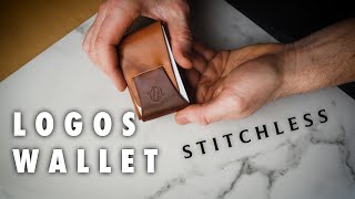 Stitchless Wallet made from Shell Corodvan | STITCHLESS | #asmr