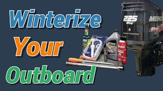 Outboard Motor Winterization: Mercury Optimax Pro XS 225 2-Stroke