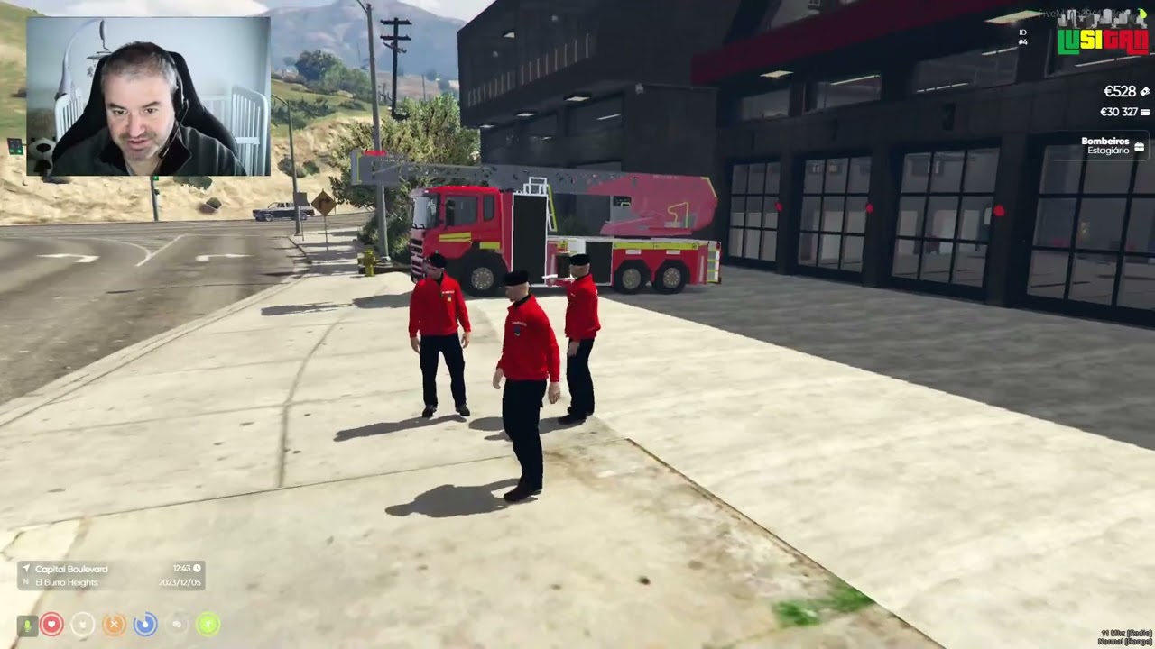 gta v  rp bombeiros| fortnite | Portugal | Jogar com seguidores