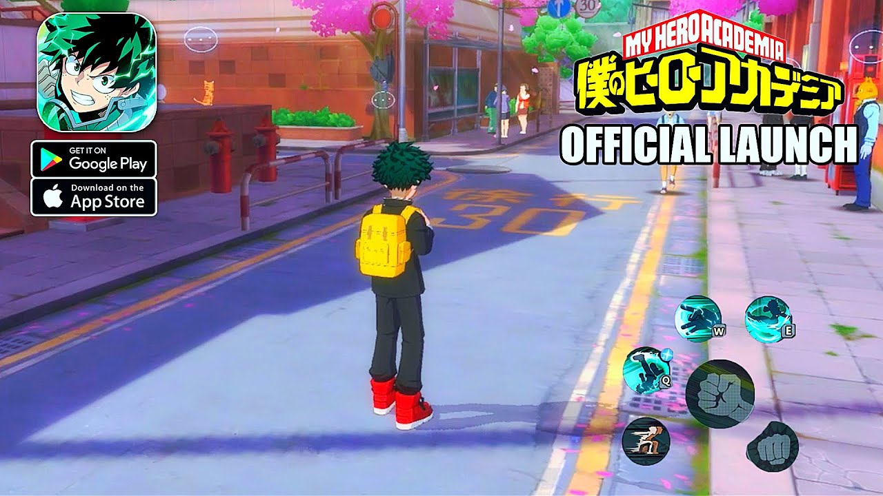 My Hero Academia: The Strongest Hero_mobile game_official website