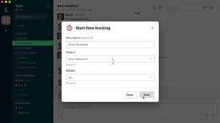 Tack: Sync Toggl Time Tracking with Slack screenshot 2