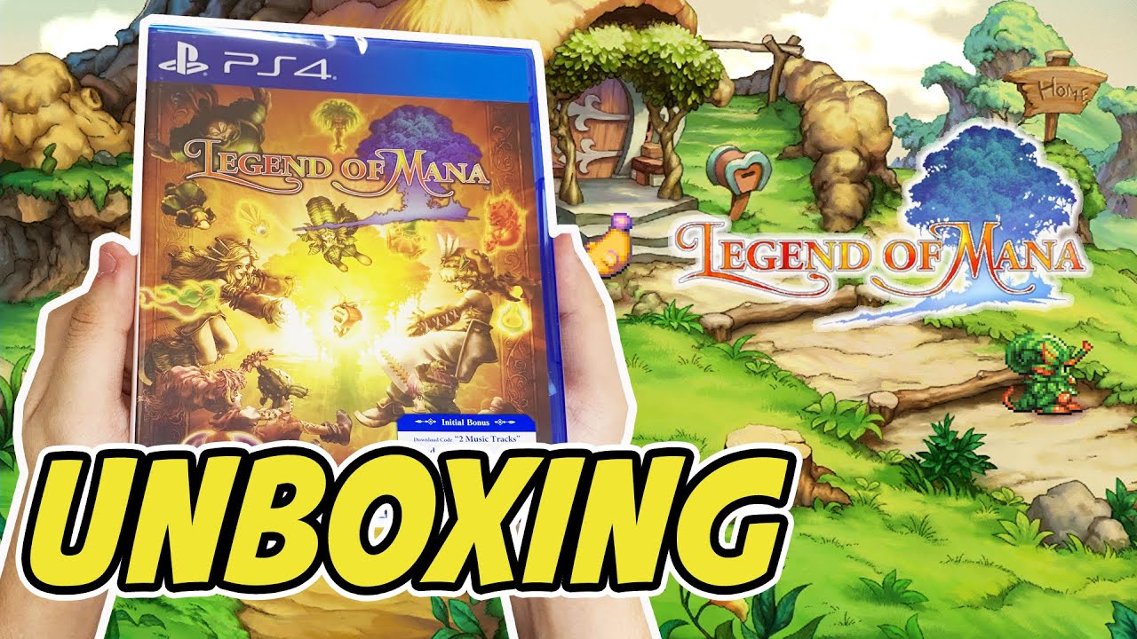 Legend Of Mana Ps4 Unboxing Youtube Legend Of Mana Ps4 Unboxing Youtube