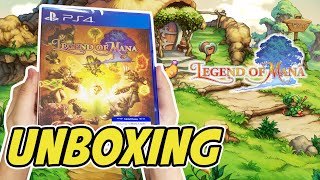 Legend Of Mana Ps4 Unboxing Youtube