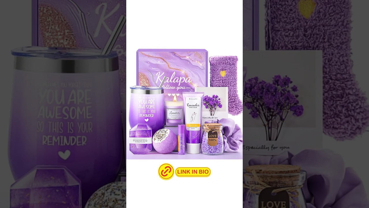 Perfect Lavender Gift Box for Her! 💜🎁