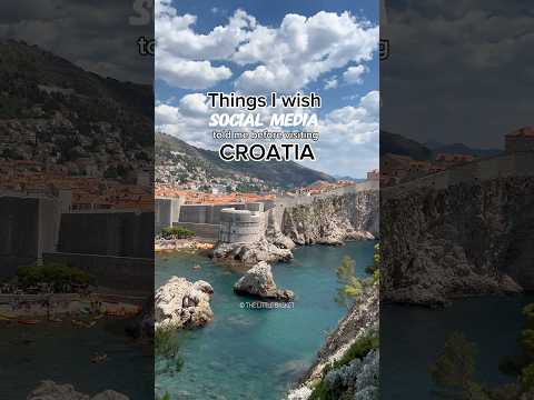 Save this for your trip to Croatia #tlbtips