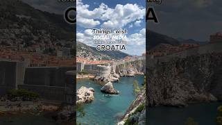 Save this for your trip to Croatia #tlbtips