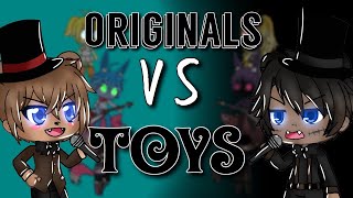 Fnaf  Singing Battle • Withered vs Toys • Gacha Life