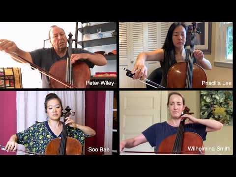 Tchaikovsky: 'Morning Prayer' Cello Quartet (Curtis Summerfest Cello Faculty)