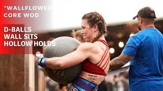 Wallflower Core Workout | D-Balls + Wall Sits + Hollow Holds | CompTrain