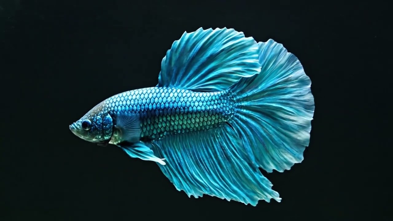 The Art of Calm: 2 Hours Betta Fish 4K 🌊 Relaxing Piano for Emotional Healing