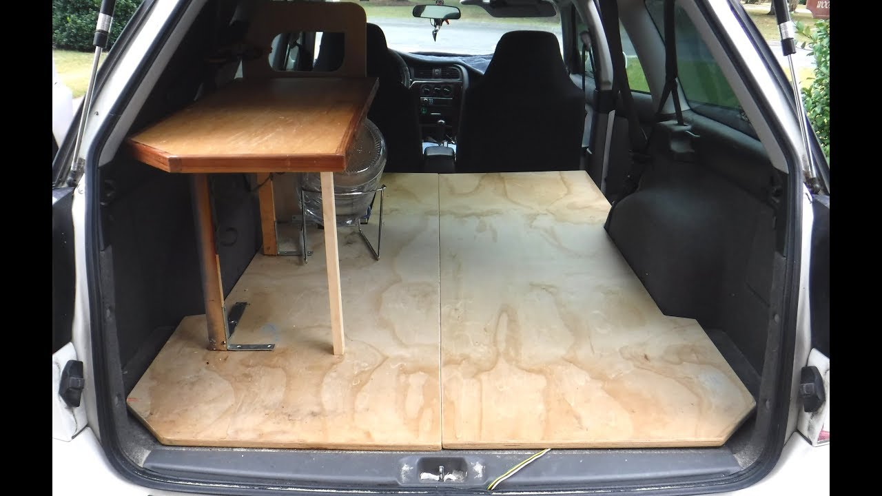 Traveling Artist simple camping car build