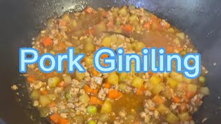 Easy to Cook Pork Giniling Recipe by Lorely Goh Vlogs 65 views 6 months ago 2 minutes, 55 seconds