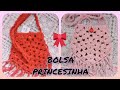 BOLSA INFANTIL PRINCESINHA EM CROCHÊ [PASSO A PASSO]