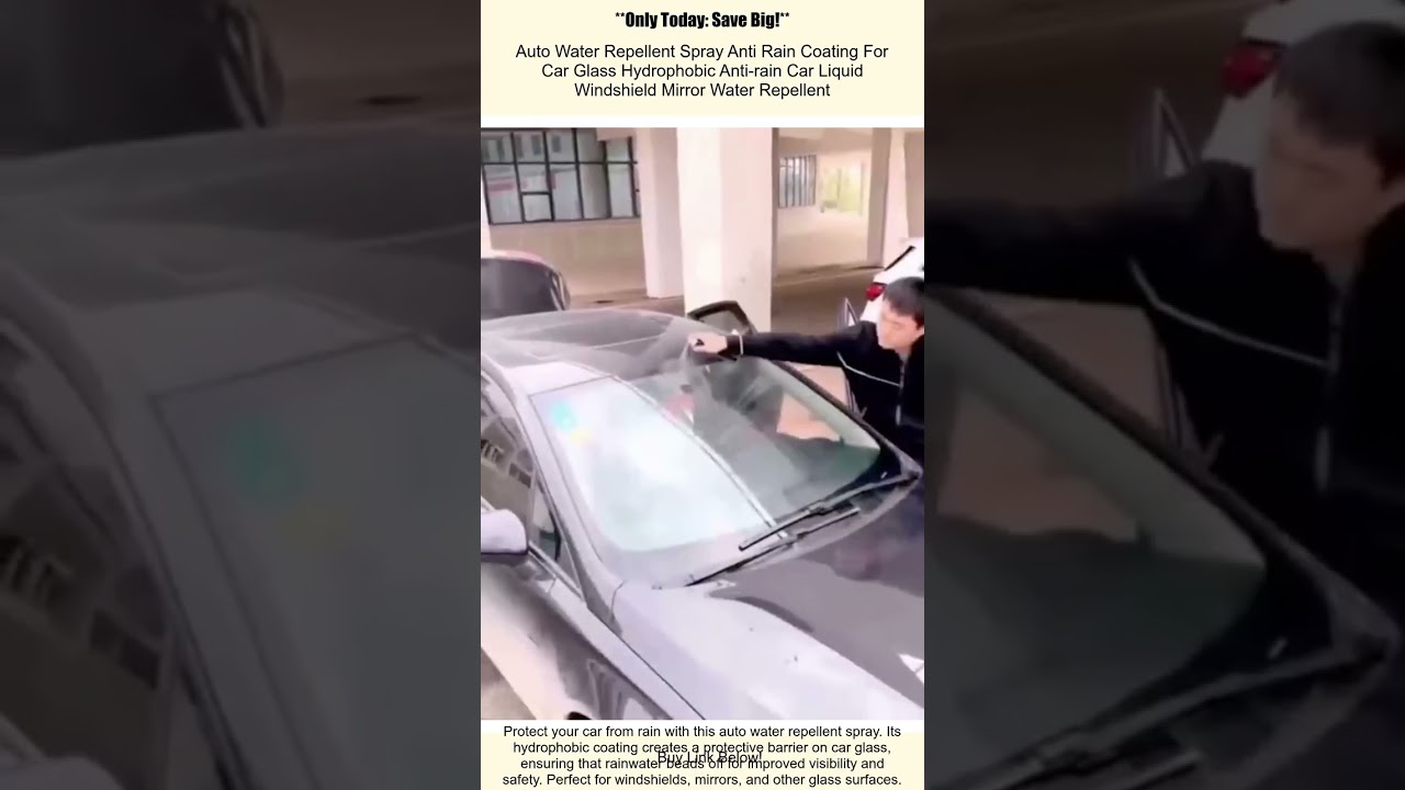 Auto Water Repellent Spray