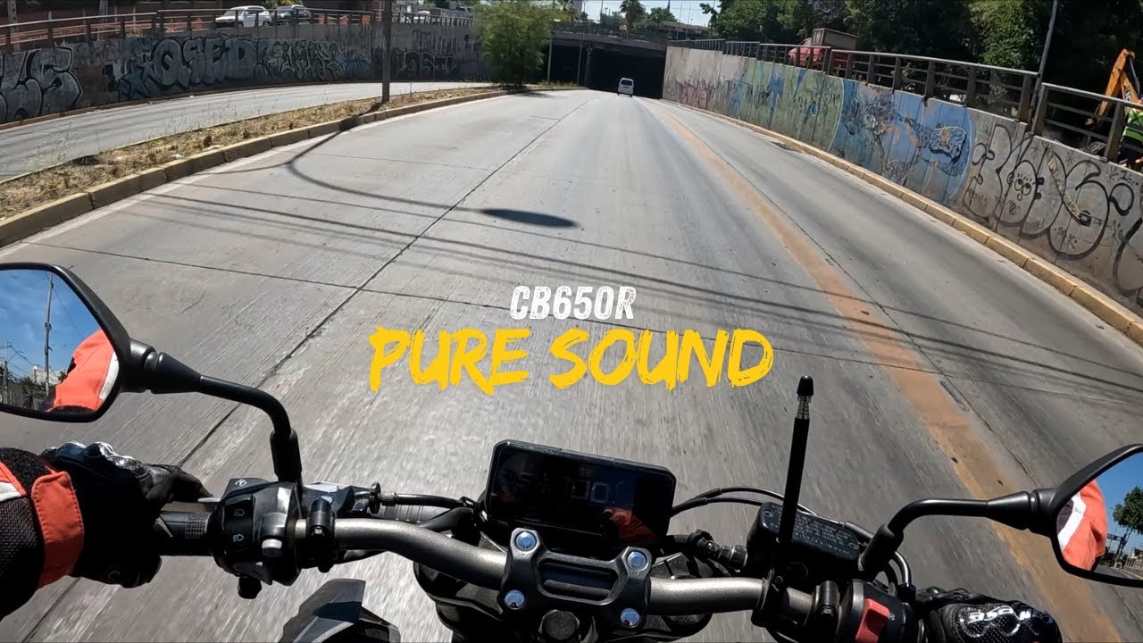CB650R - CS Racing Exhaust | PURE SOUND - YouTube