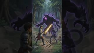 Power of Light vs Shadow Demon 🔥. #anime #viral #explore #shorts #fyp