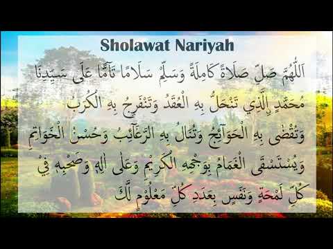 Sholawat Nariyah 1 Jam