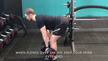 Dumbbell Romanian Deadlift (RDL) - Patrick MoJo PT - Exercise Library