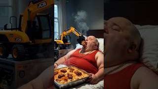 Lazy Guy Eating Biryani Without Moving 😂 | JCB Hack! #shorts #snacks #funny