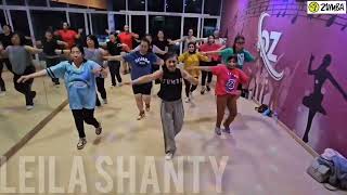 Song " I want it that way " by Prince Royce (KARYO Remix) _ ZUMBA Fitness choreo by ZIN Leila Shanty