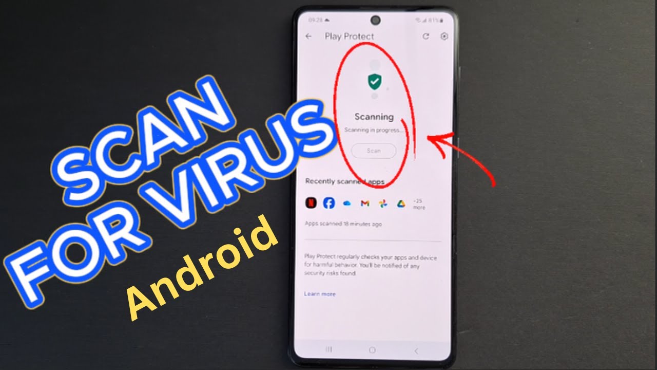 How to check for virus and malware in Android phone - YouTube