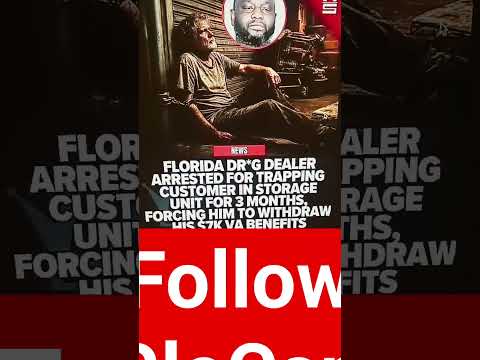 Florida Dr*g dealer arrested for Trapping Customer In storage Unit for 3 months😱