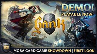 GANK Demo Gameplay - The Turn-Based 5v5 MOBA Card Game | No commentary screenshot 2